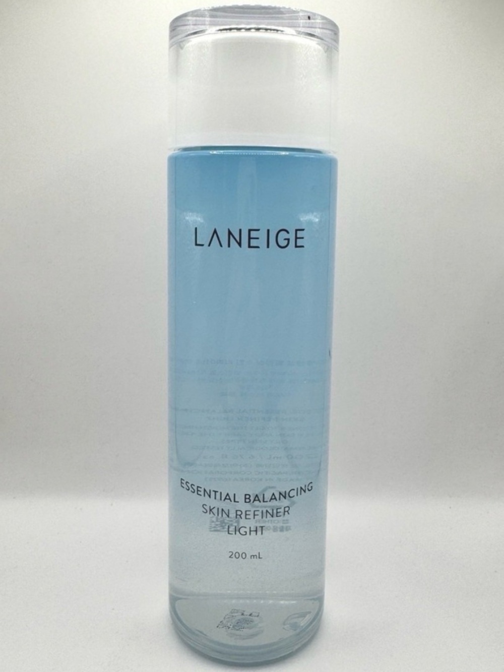 LANEIGE Essential Balancing Skin Refiner Light, 200 mL / 6.7 fl oz NEW MSRP $46